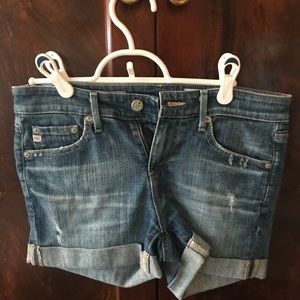 AG jean shorts